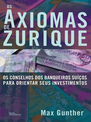 cover image of Os Axiomas de Zurique
